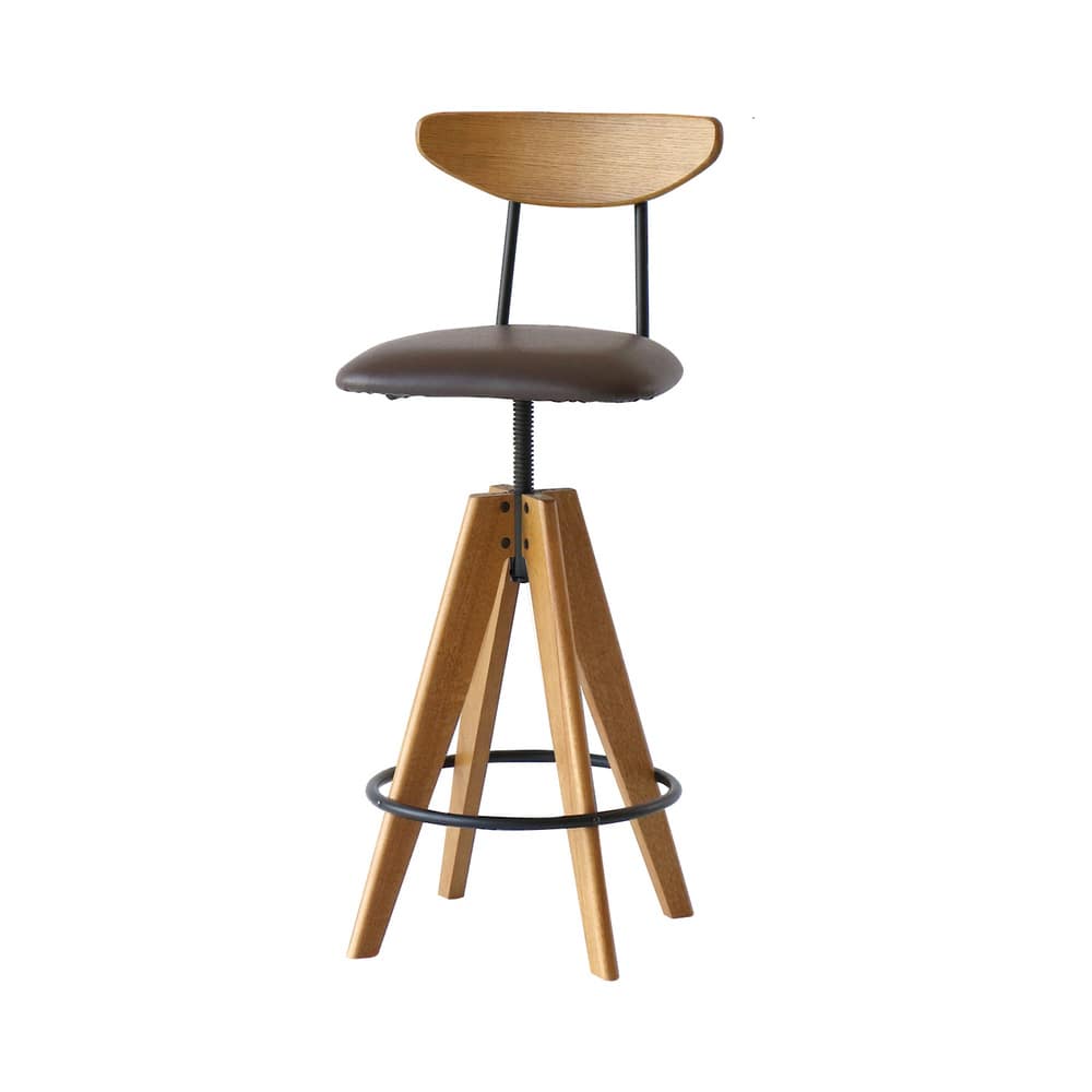 カウンターチェア ラシック バースツール RAS-3762BR メーカー直送 ▼返品・キャンセル不可【他商品との同時購入不可】