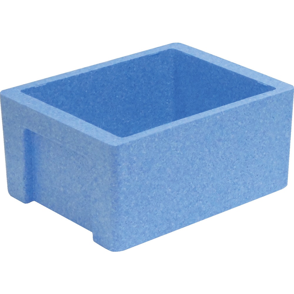 発泡素材コンテナー 760020 EPボックス＃20（本体） 青 【直送品】 返品・キャンセル・他商品と同時購入は不可