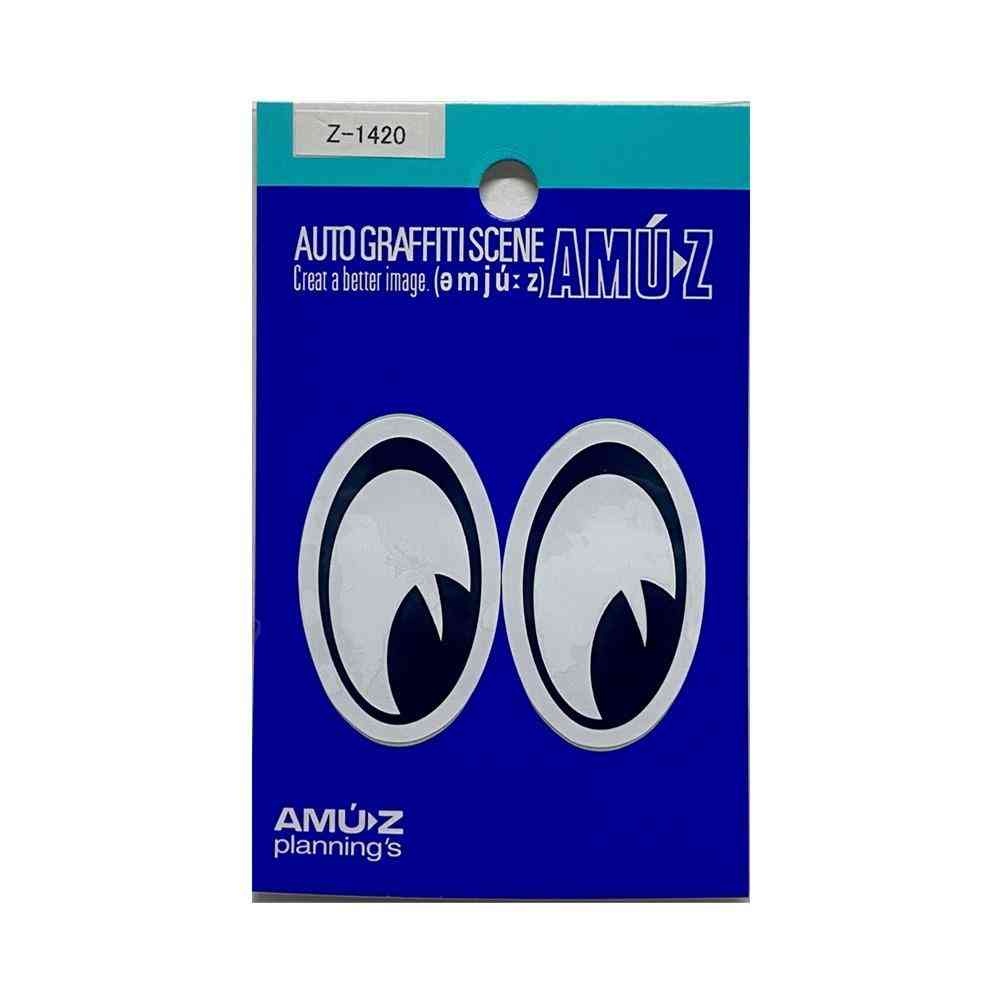 東洋マーク T－300 ステッカー 目玉 小 2枚入 Zー1420