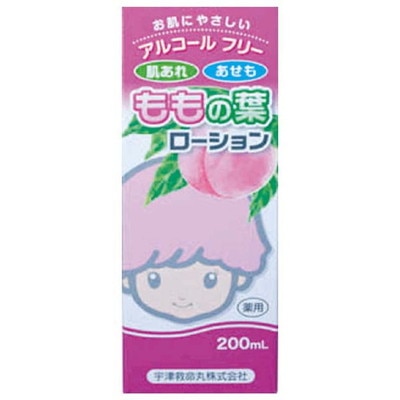 【医薬部外品】宇津 ももの葉 ローション 200ML 【3個セット】
