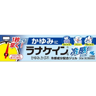 【第2類医薬品】小林製薬ラナケイン冷感ジェル 30G 【セルフメディケーション税制対象】