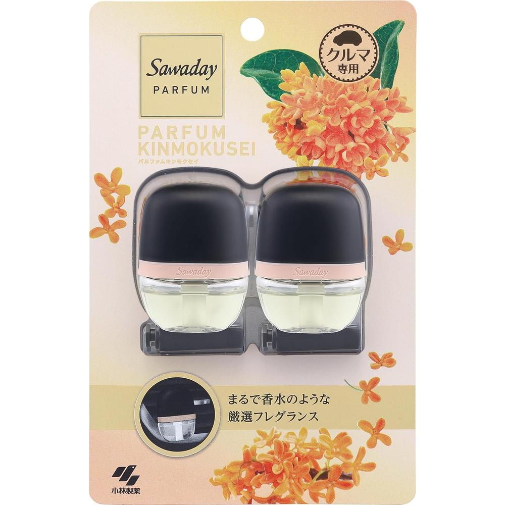 小林製薬 Sawadayクルマ専用クリップ Pキンモクセイ 2個パック