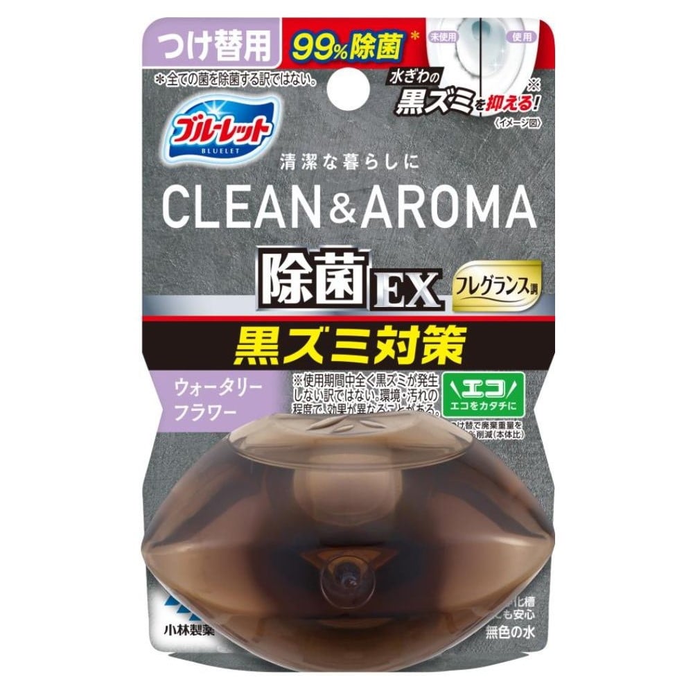 小林製薬 液体ブルーレットおくだけ 除菌EXフレグランス ウォータリーフラワー つけ替用67ml