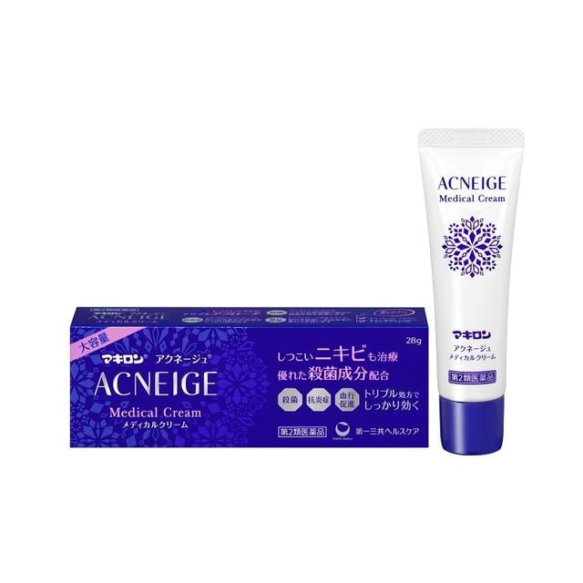 【第2類医薬品】マキロン アクネージュ メディカルクリーム 28g【セルフメディケーション税制対象】