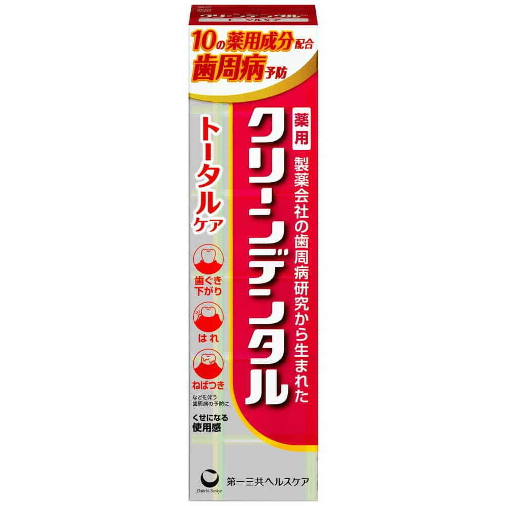 [医薬部外品]クリーンデンタル トータルケア 100g