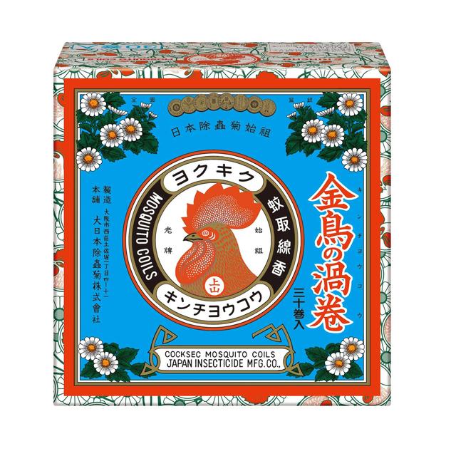 【防除用医薬部外品】 金鳥の渦巻 蚊取り線香 30巻