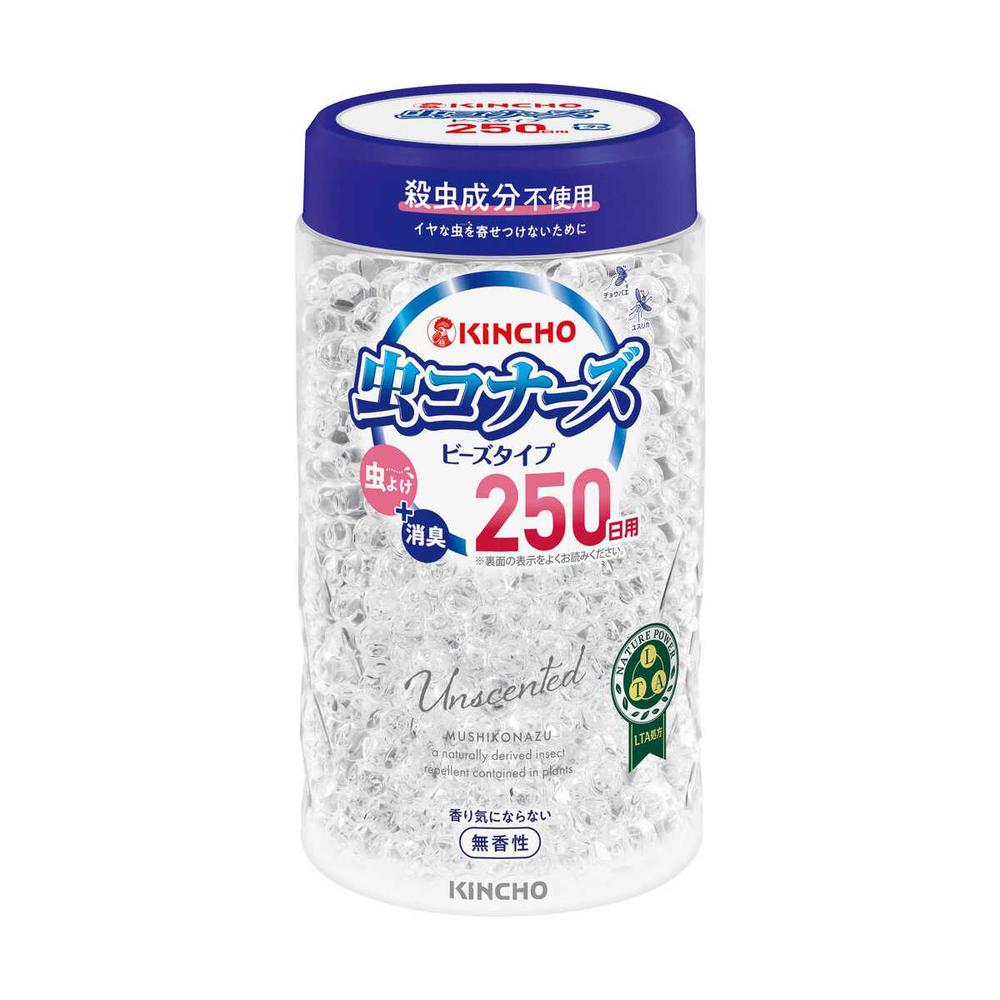 金鳥 虫コナーズ ビーズタイプ スリムボトル 無香性 360g