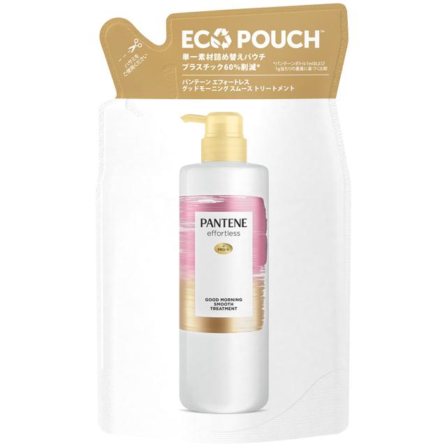 P&G パンテーン エフォートレス グッドモーニングスムース トリートメント 詰め替え 350g