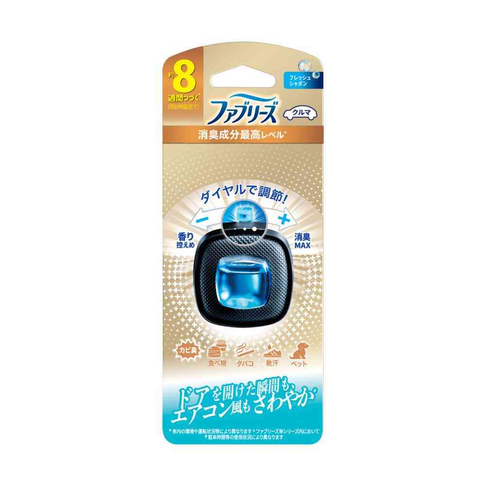 P&G ファブリーズ イージークリップ 消臭成分 最高レベル フレッシュシャボン 2.5mL