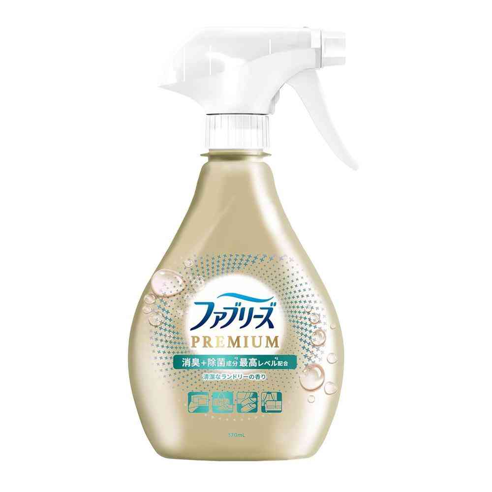 P&G ファブリーズ W 除菌＋消臭 プレミアム ランドリー 本体 370ml