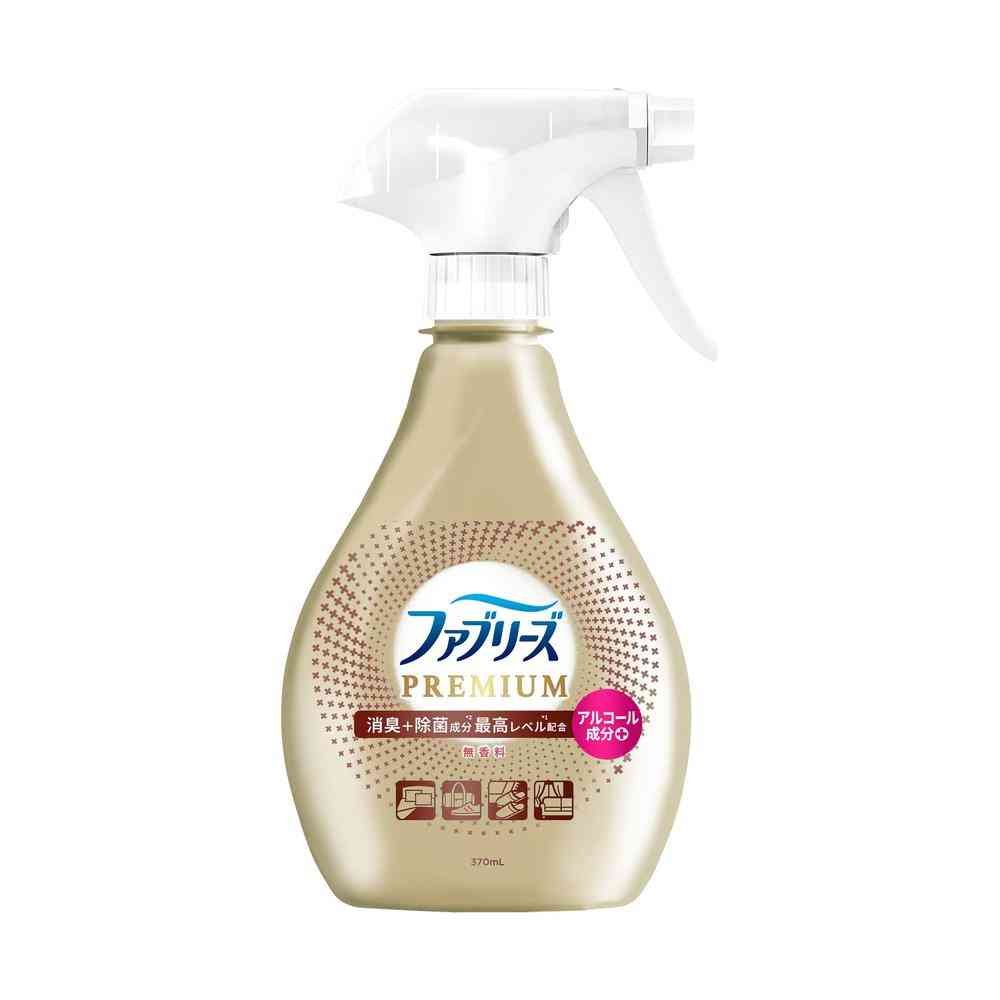 P&G ファブリーズ W 除菌＋消臭 プレミアム 無香料 本体 370ml