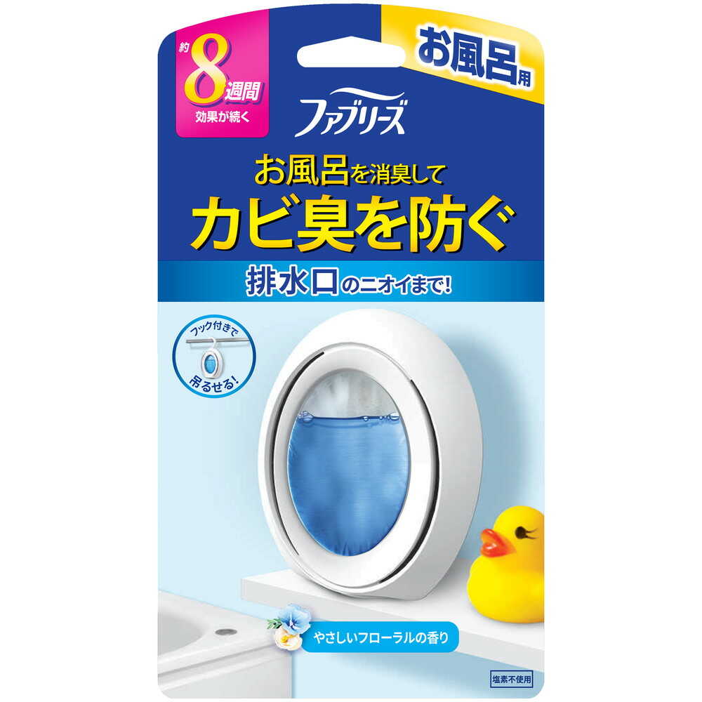 P&G ファブリーズ お風呂用消臭剤 やさしいフローラルの香り 7.3ml