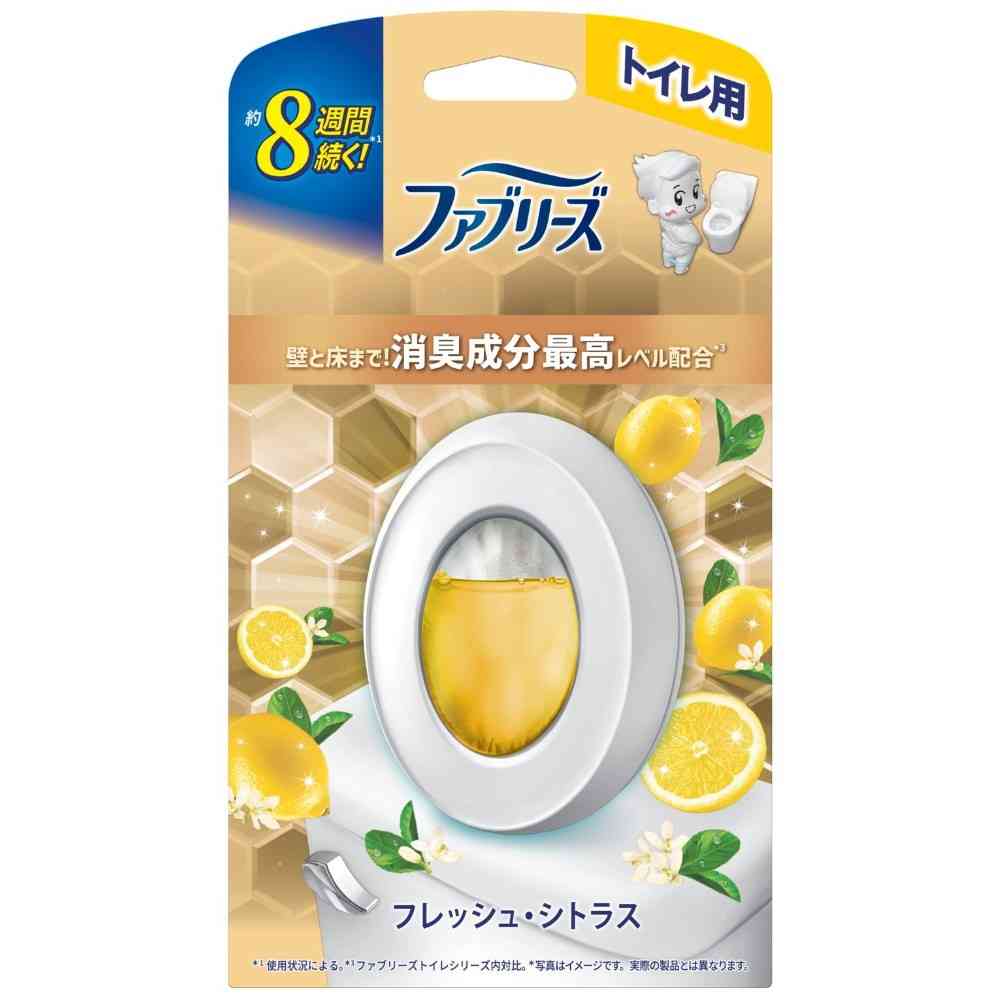 P＆G ファブリーズ トイレ用 消臭成分最高レベル フレッシュ・シトラス 6.3ml