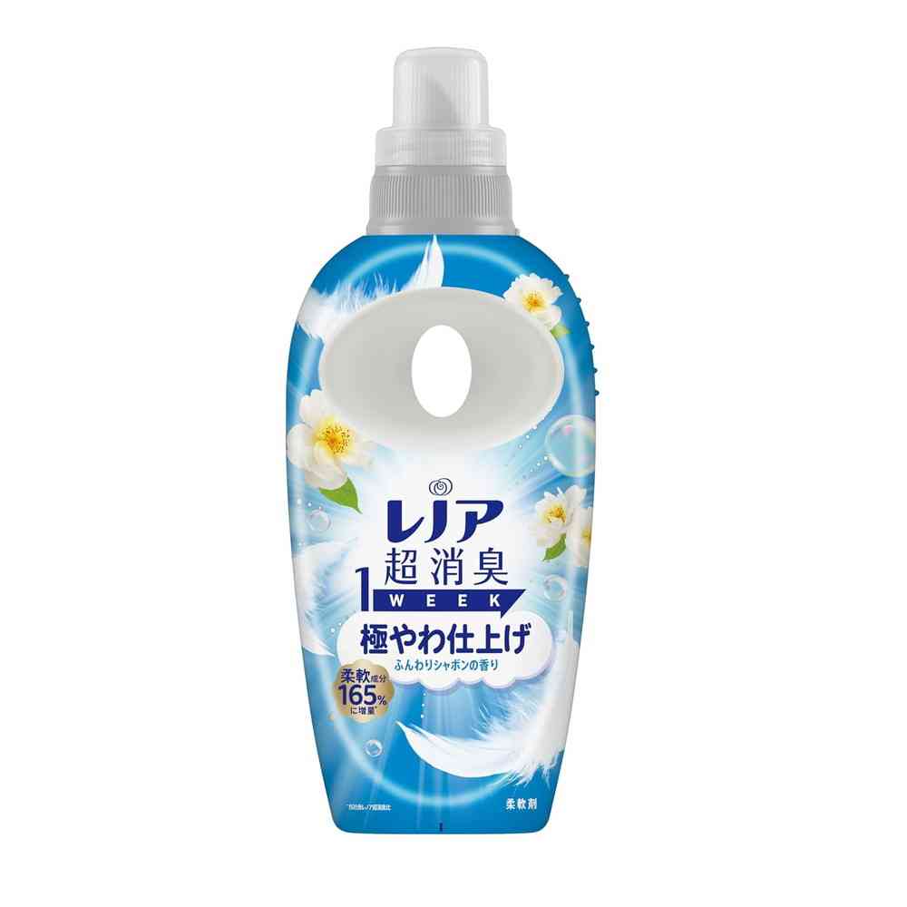 P&G レノア超消臭 極やわ仕上げ ふんわりシャボン 本体 490mL