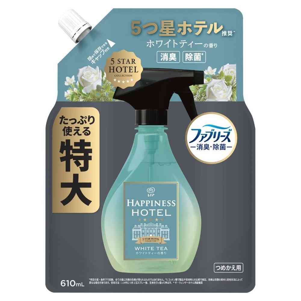 P＆G レノアハピネス ミスト ホワイトティーの香り 詰替 特大 610mL   [3個セット]
