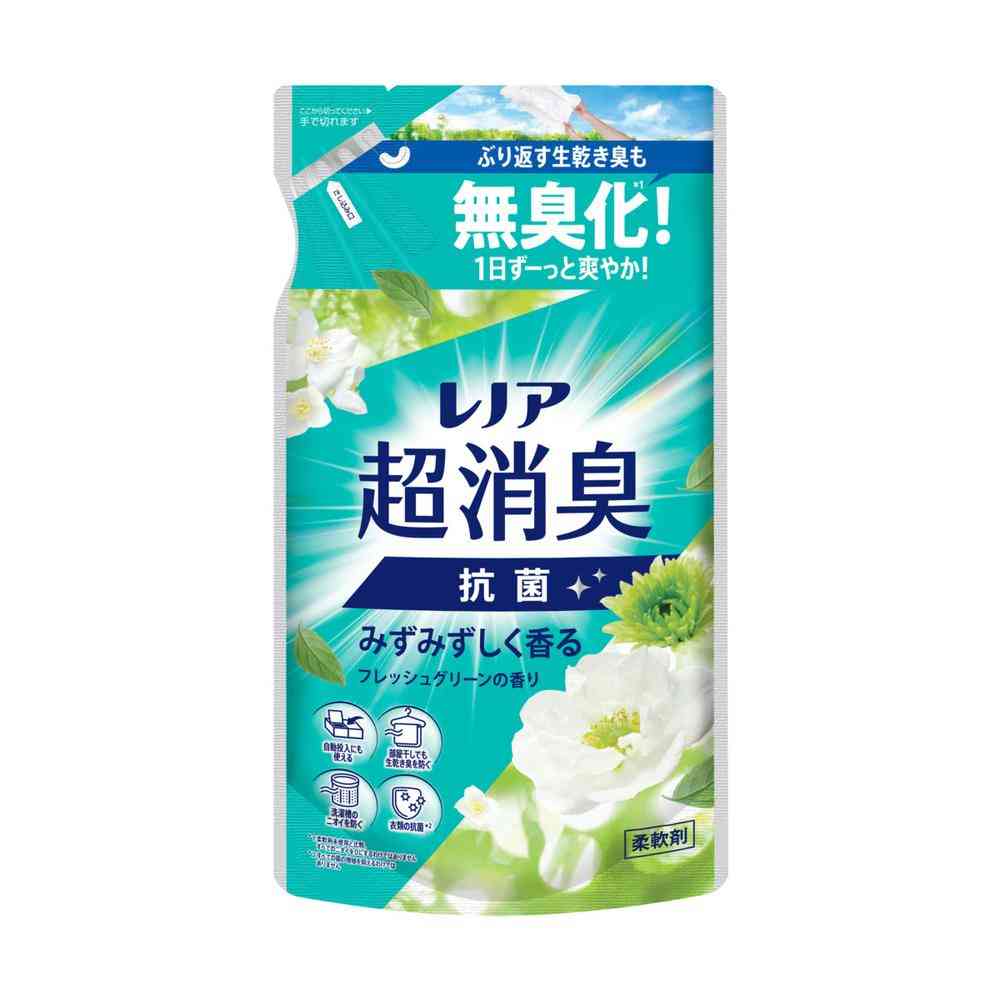 P＆G レノア 超消臭 みずみずしく香る フレッシュグリーンの香り つめかえ