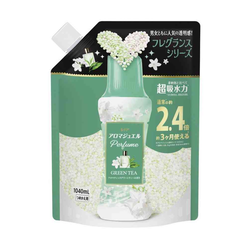 P＆G レノアアロマジュエル グリーンティーの香り つめかえ用 特大サイズ 1040mL