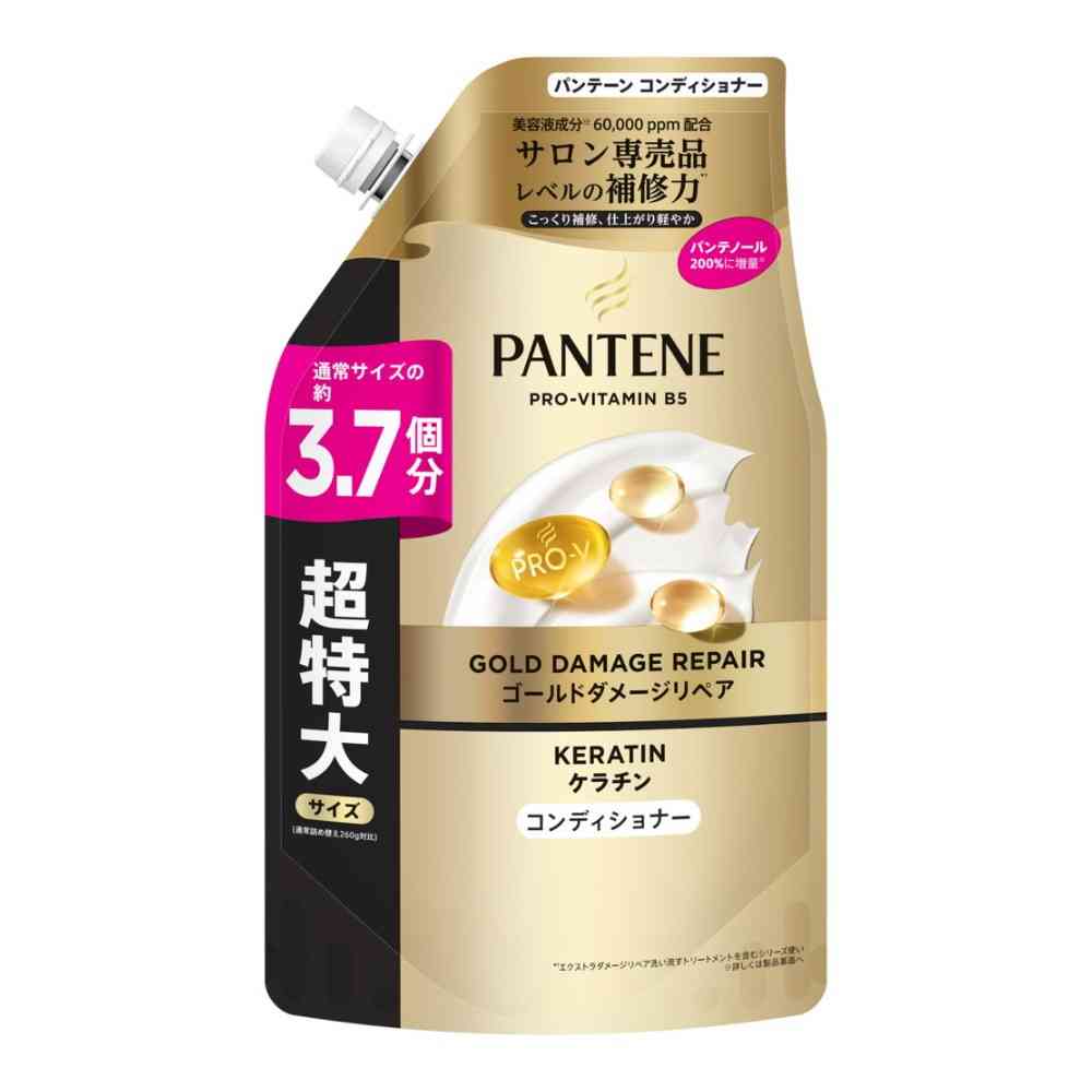 P＆G パンテーン ゴールドダメージリペア コンディショナー つめかえ 超特大950g