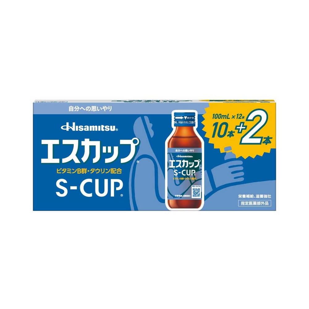 [指定医薬部外品]久光製薬 エスカップ 100ml×12本入 [4個セット]