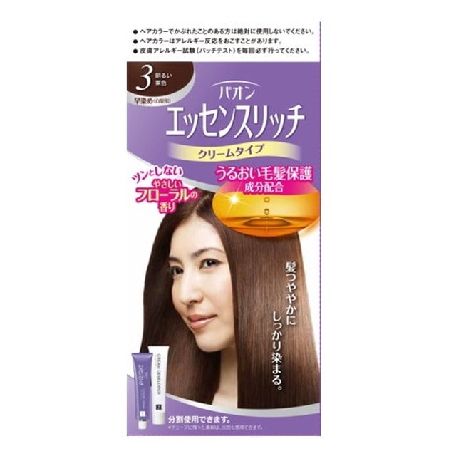【医薬部外品】パオン エッセンスリッチ クリームタイプ 3 明るい栗色 40g+40g