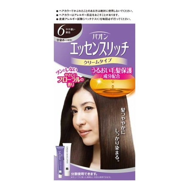 [医薬部外品]パオン エッセンスリッチ クリームタイプ 6 やや濃い栗色 40g＋40g