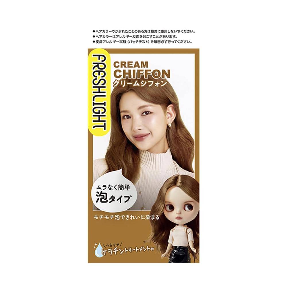 [医薬部外品]ヘンケル フレッシュライト 泡タイプカラー クリームシフォン