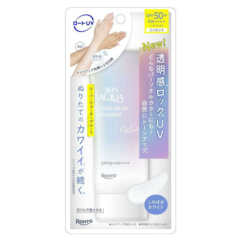 ロート製薬 スキンアクア トーンアップUVエッセンス ホワイト 70g