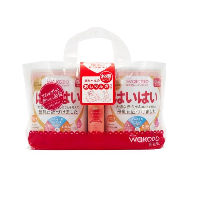 ◆和光堂 レーベンスミルク はいはい 0ヶ月～ 810g×2缶パック