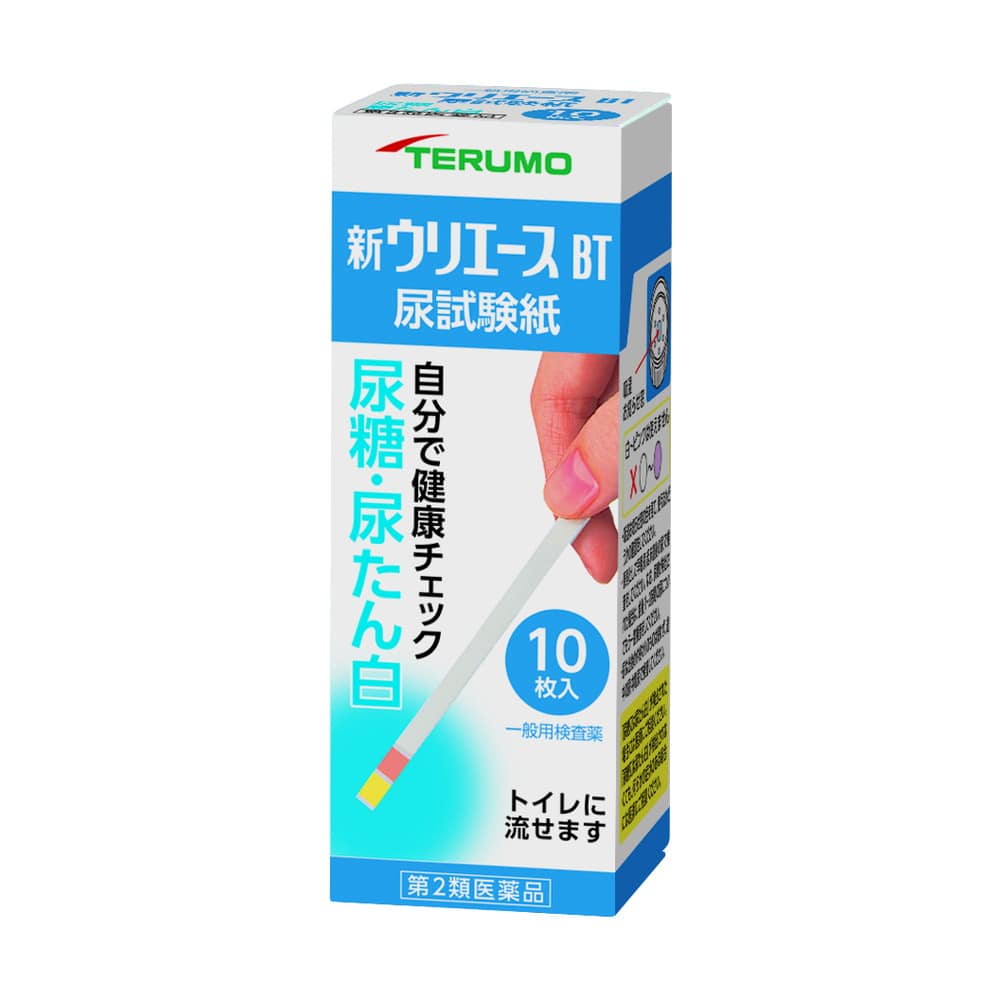 【第2類医薬品】テルモウリエースBT(糖・蛋白) 10枚