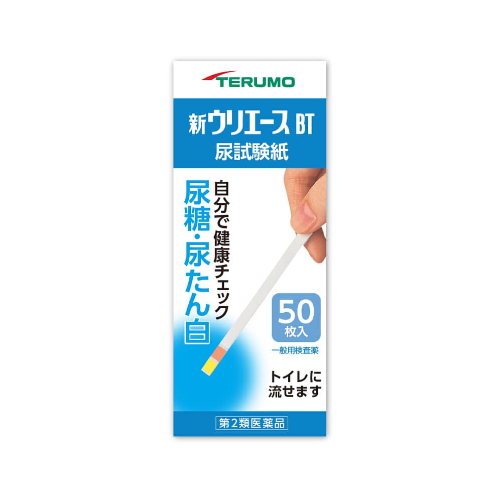 【第2類医薬品】テルモウリエースBT(糖・蛋白) 50枚