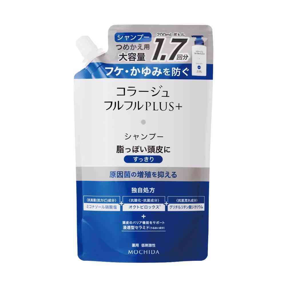 [医薬部外品]コラージュフルフル プラス シャンプー すっきり 詰め替え 340mL