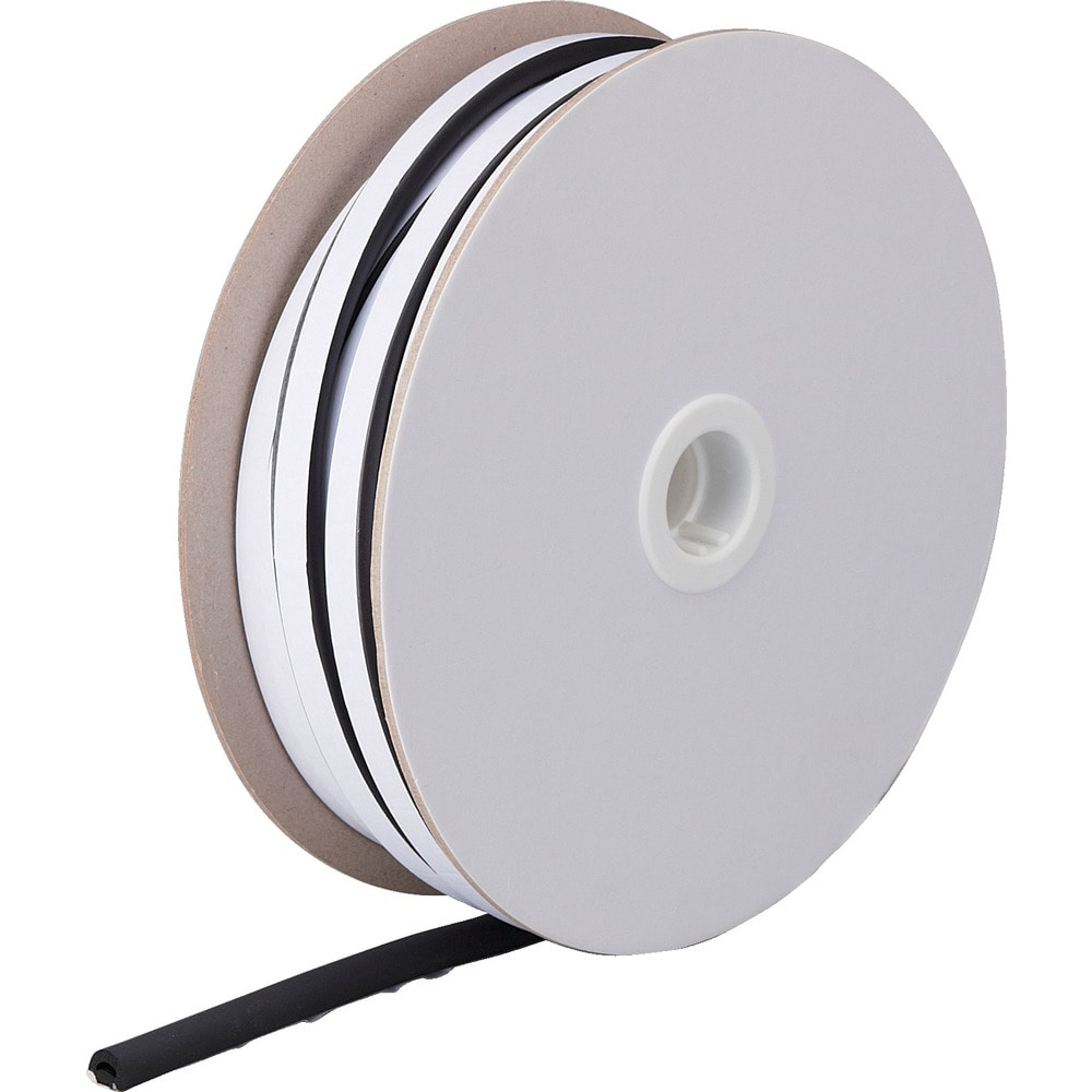 TRUSCO 粘着付D型スポンジ 15mm×10mm×25m メーカー直送 ▼返品・キャンセル不可【他商品との同時購入不可】