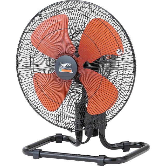 TRUSCO 全閉式アルミハネ工場扇 ゼフィール 卓上タイプ 【直送品】 返品・キャンセル・他商品と同時購入は不可