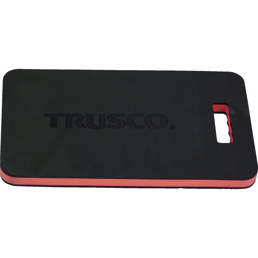 TRUSCO 膝マット レッド メーカー直送 ▼返品・キャンセル不可【他商品との同時購入不可】
