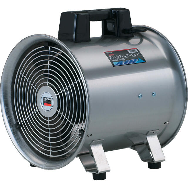 TRUSCO 送風機 ハンディジェット ステンレス製 ハネ外径290mm 【直送品】 返品・キャンセル・他商品と同時購入は不可