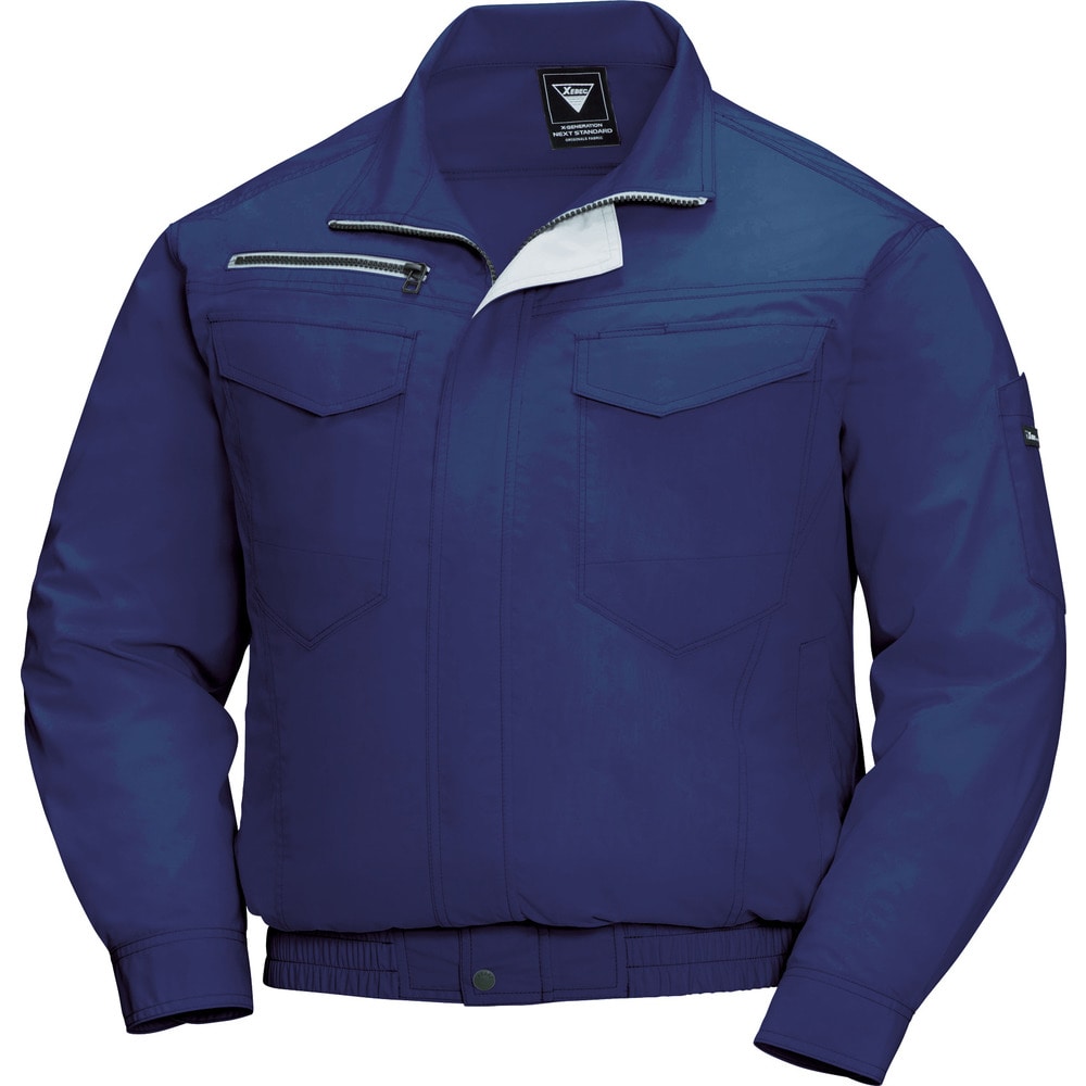 XEBEC 綿ポリ混紡ペンタス空調服 ディープネイビー 【直送品】 返品・キャンセル・他商品と同時購入は不可
