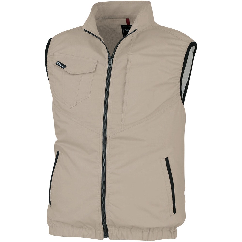XEBEC 空調服制電ベストXE98014-81-3L キャメル 【直送品】 返品・キャンセル・他商品と同時購入は不可
