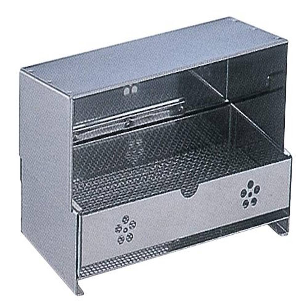 ナカムラ商事 お墓用ステンレス屋根付線香皿Sタイプ 【直送品】 返品・キャンセル・他商品と同時購入は不可