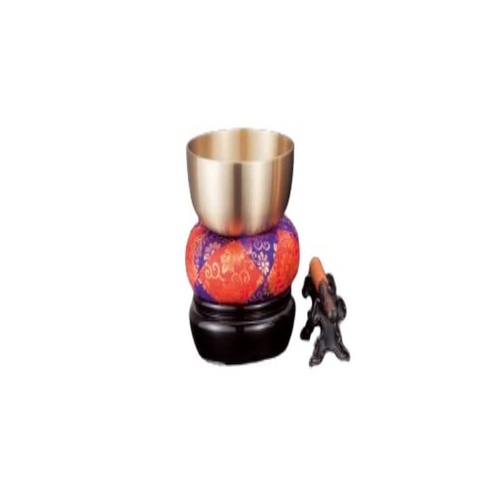 ナカムラ商事 広丸おりん5点セット 4寸 【直送品】 返品・キャンセル・他商品と同時購入は不可