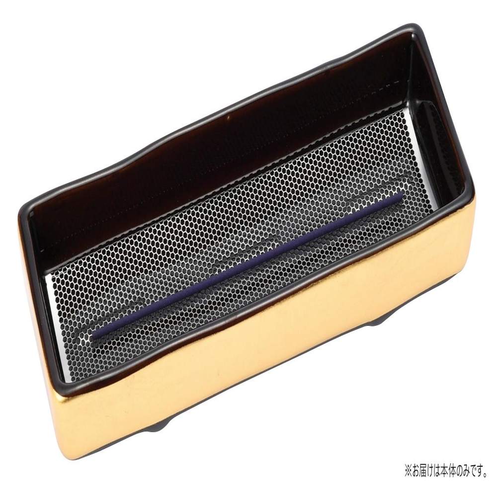 ナカムラ商事 室内用香皿 夕香 本金箔(大) 【直送品】 返品・キャンセル・他商品と同時購入は不可