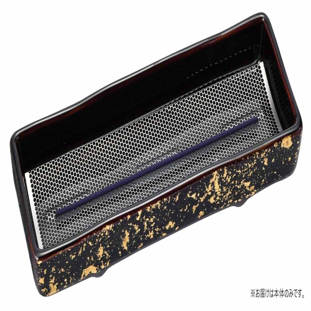 ナカムラ商事 室内用香皿 夕香 砂子金箔(大) 【直送品】 返品・キャンセル・他商品と同時購入は不可