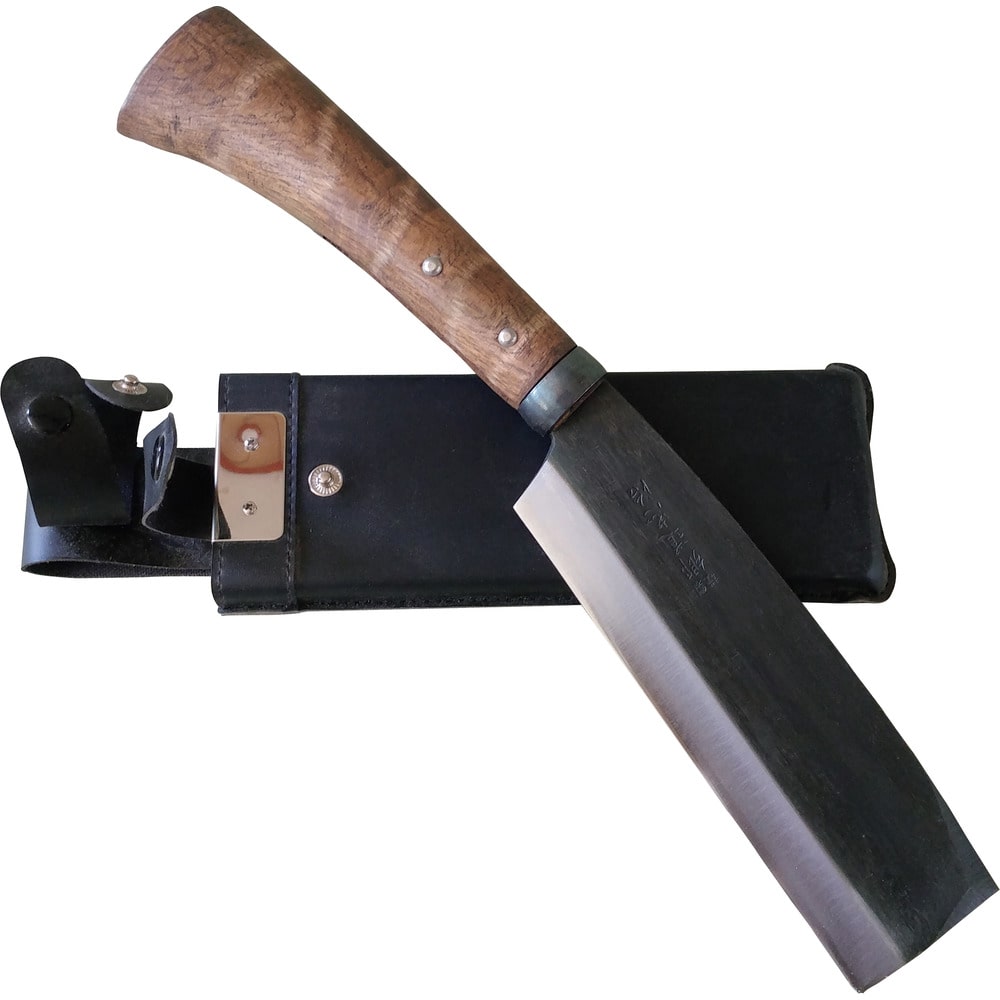 AD719 SENNARI 鞘付鉈 片刃165mm メーカー直送 ▼返品・キャンセル不可【他商品との同時購入不可】