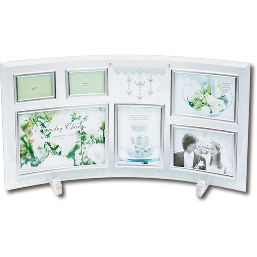 ジュエリーチャーム ガラスフォトフレーム 6ウィンドー 【直送品】 返品・キャンセル・他商品と同時購入は不可