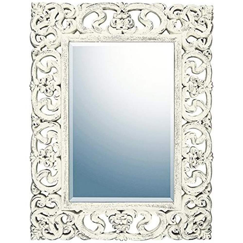 グレース アート ミラー「プレミア(アンティークホワイト)」 【直送品】 返品・キャンセル・他商品と同時購入は不可