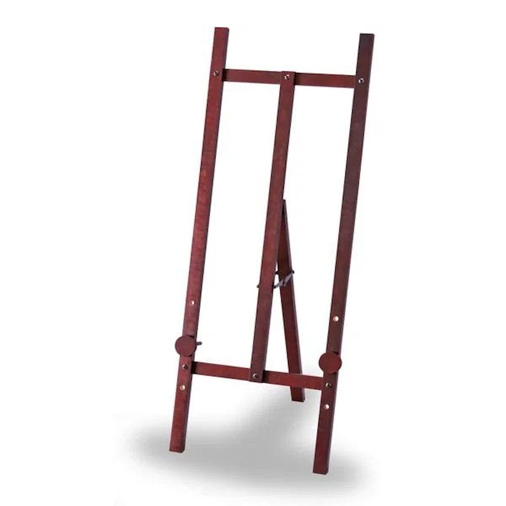 ユーパワー 木製イーゼル Lサイズ ダークブラウン 06002 【直送品】 返品・キャンセル・他商品と同時購入は不可