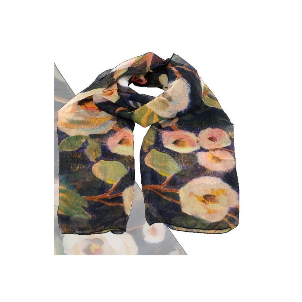 ストール シルビアヴァシレバ インディゴアンドゴールドブランチズ 【直送品】 返品・キャンセル・他商品と同時購入は不可