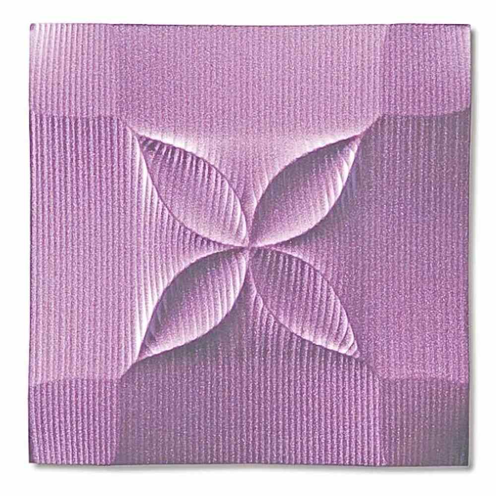 プラデック ウォール アート「フラッシュ」 メタルパープル 【直送品】 返品・キャンセル・他商品と同時購入は不可