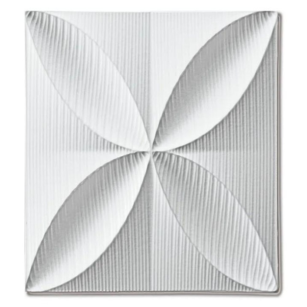 プラデック ウォール アート「エコー」 ホワイト 【直送品】 返品・キャンセル・他商品と同時購入は不可