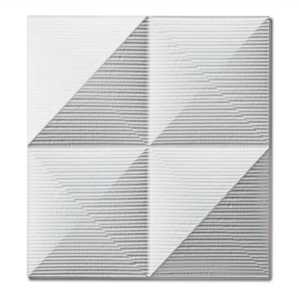 プラデック ウォール アート「ピラミッド」 ホワイト 【直送品】 返品・キャンセル・他商品と同時購入は不可