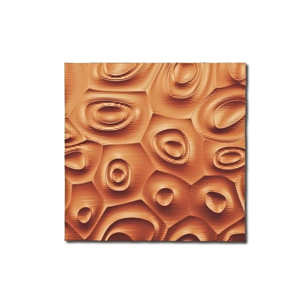 プラデック ウォール アート「ネビュラス」 メタルオレンジ 【直送品】 返品・キャンセル・他商品と同時購入は不可